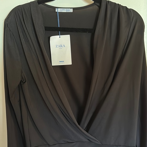 Zara Sultry Long Sleeve Bodysuit - Picture 1 of 2